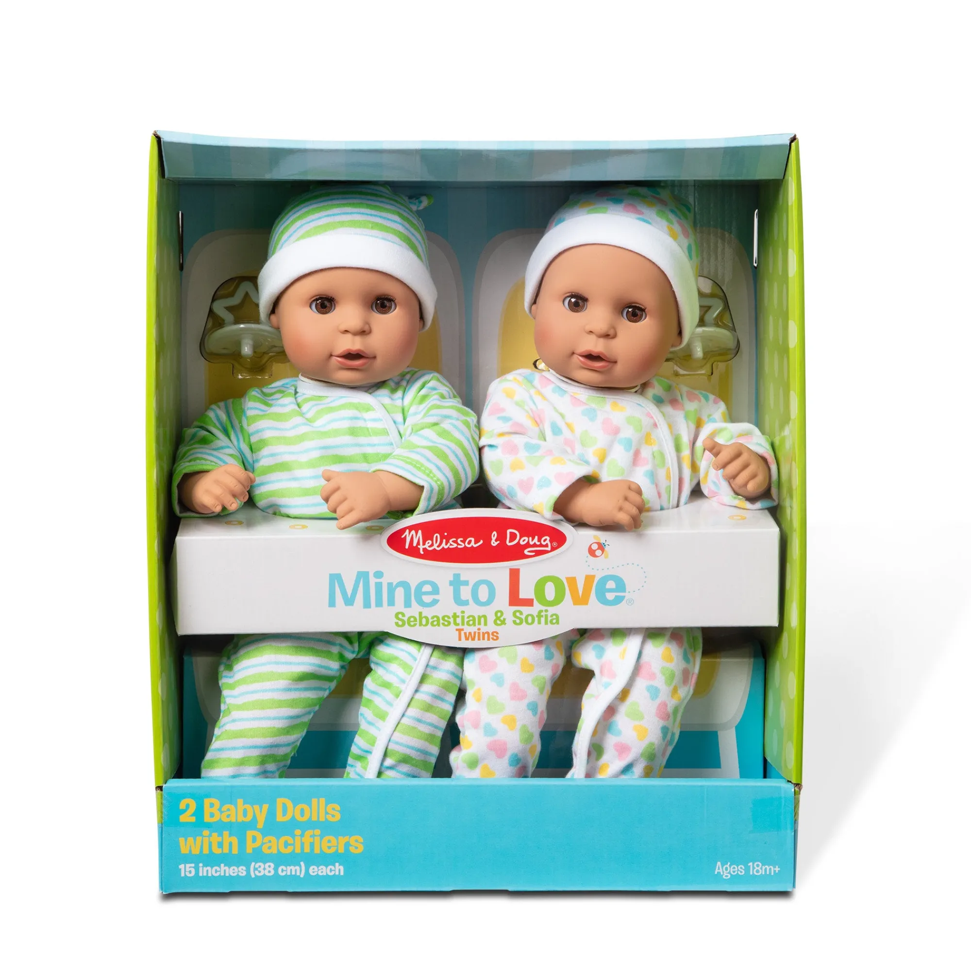 Mine to Love Twins Sebastian & Sofia Dolls>Melissa & Doug Best