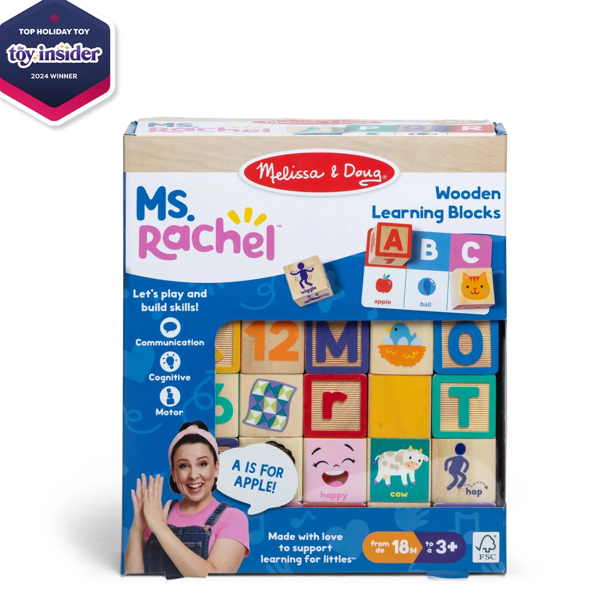 Ms. Rachel™ Wooden Learning Blocks>Melissa & Doug Best