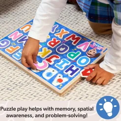 Ms. Rachel™ Wooden Phonics Alphabet Sound Puzzle - 24 Pieces><noscript><img width=