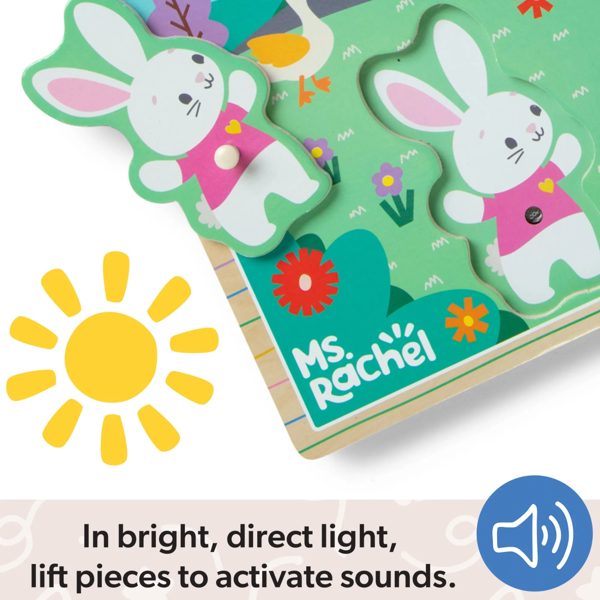 Ms. Rachel™ Wooden Song Puzzle – 6 Pieces>Melissa & Doug Hot