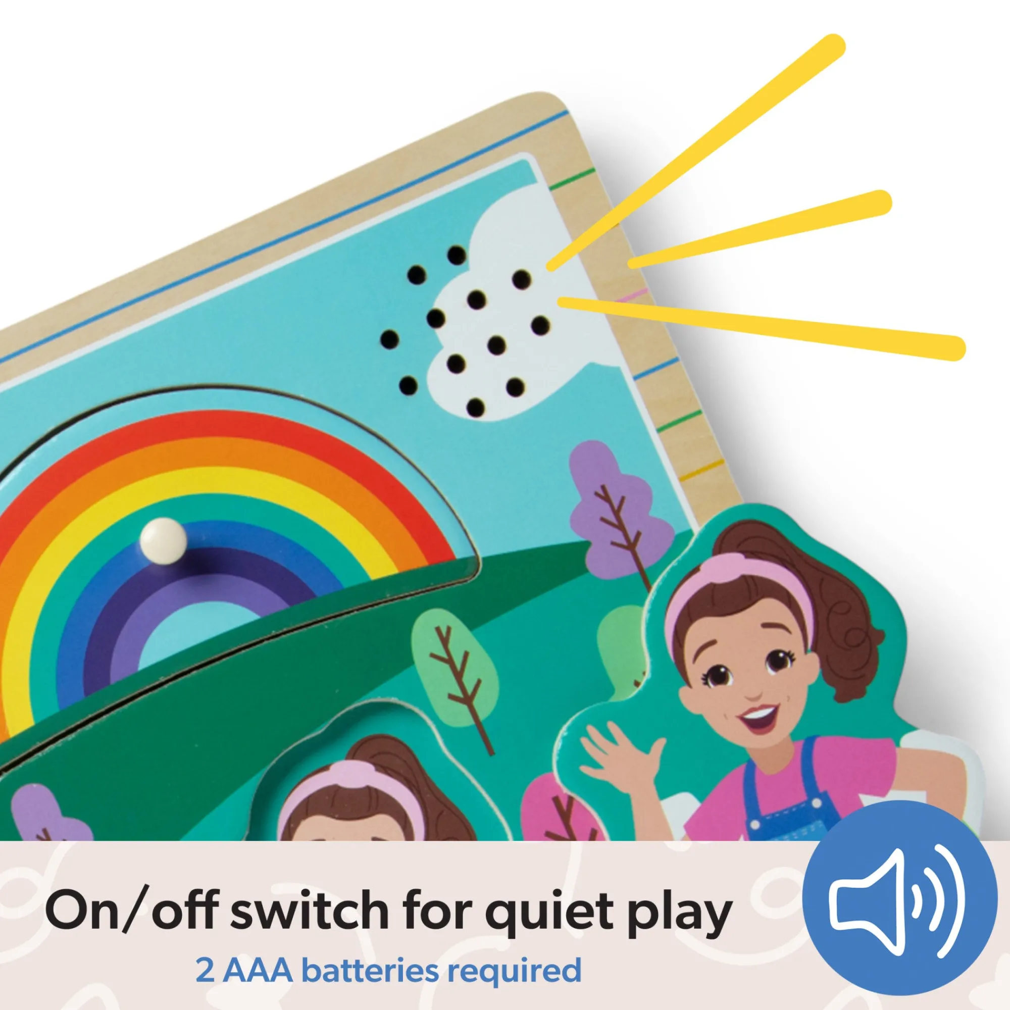 Ms. Rachel™ Wooden Song Puzzle – 6 Pieces>Melissa & Doug Hot