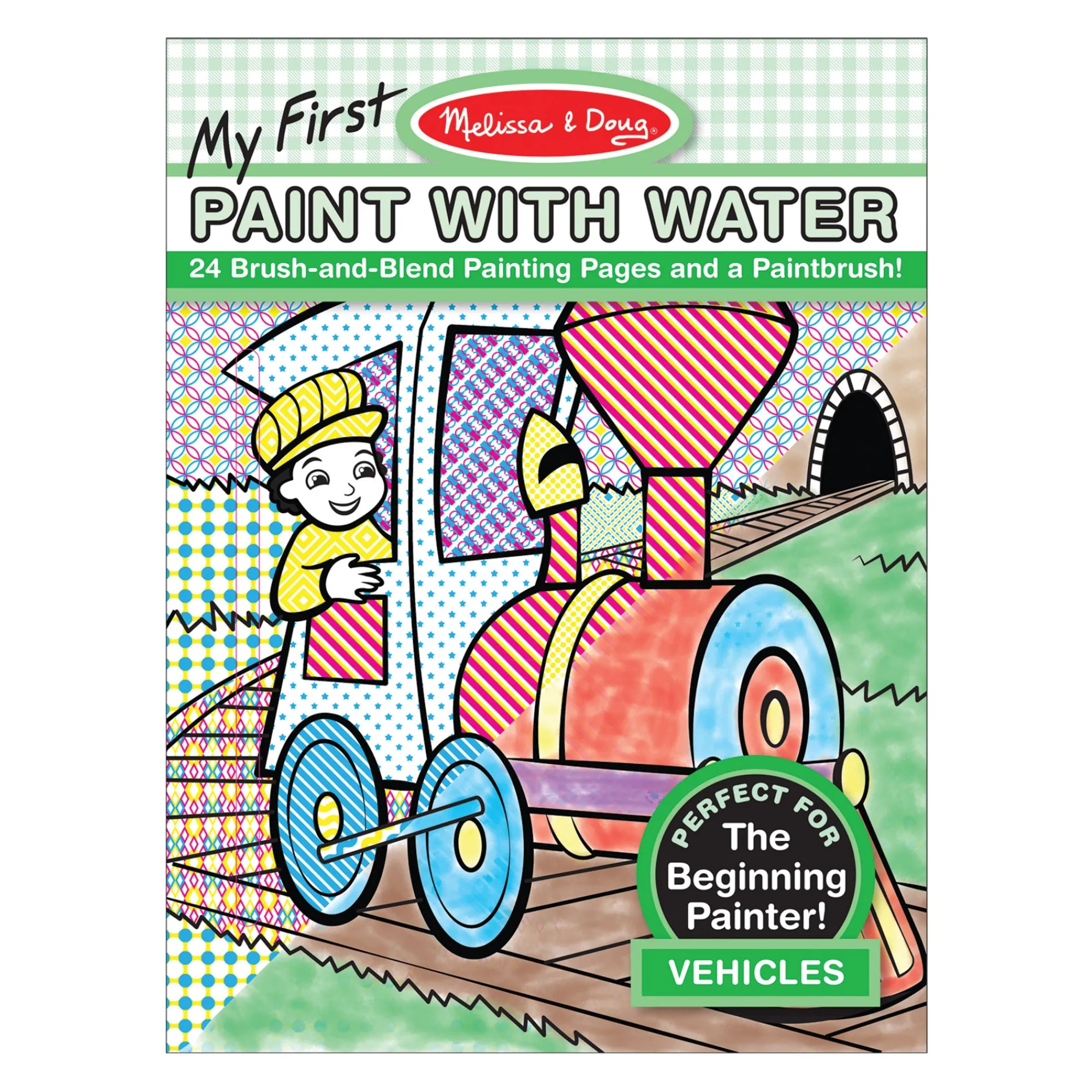 My First Paint with Water - Vehicles>Melissa & Doug New
