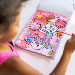 My First Paint With Water Kids' Art Pad With Paintbrush - Cheerleaders, Flowers, Fairies, and More><noscript><img width=