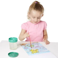 My First Paint With Water Kids' Art Pad With Paintbrush - Cheerleaders, Flowers, Fairies, and More><noscript><img width=