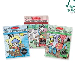 My First Paint with Water 3-Pack: Animals, Vehicles, Multi-Themed><noscript><img width=