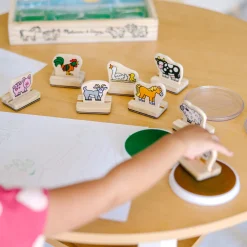 My First Wooden Stamp Set - Farm Animals>Melissa & Doug Online