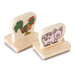 My First Wooden Stamp Set - Farm Animals><noscript><img width=