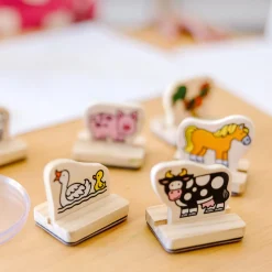 My First Wooden Stamp Set - Farm Animals><noscript><img width=