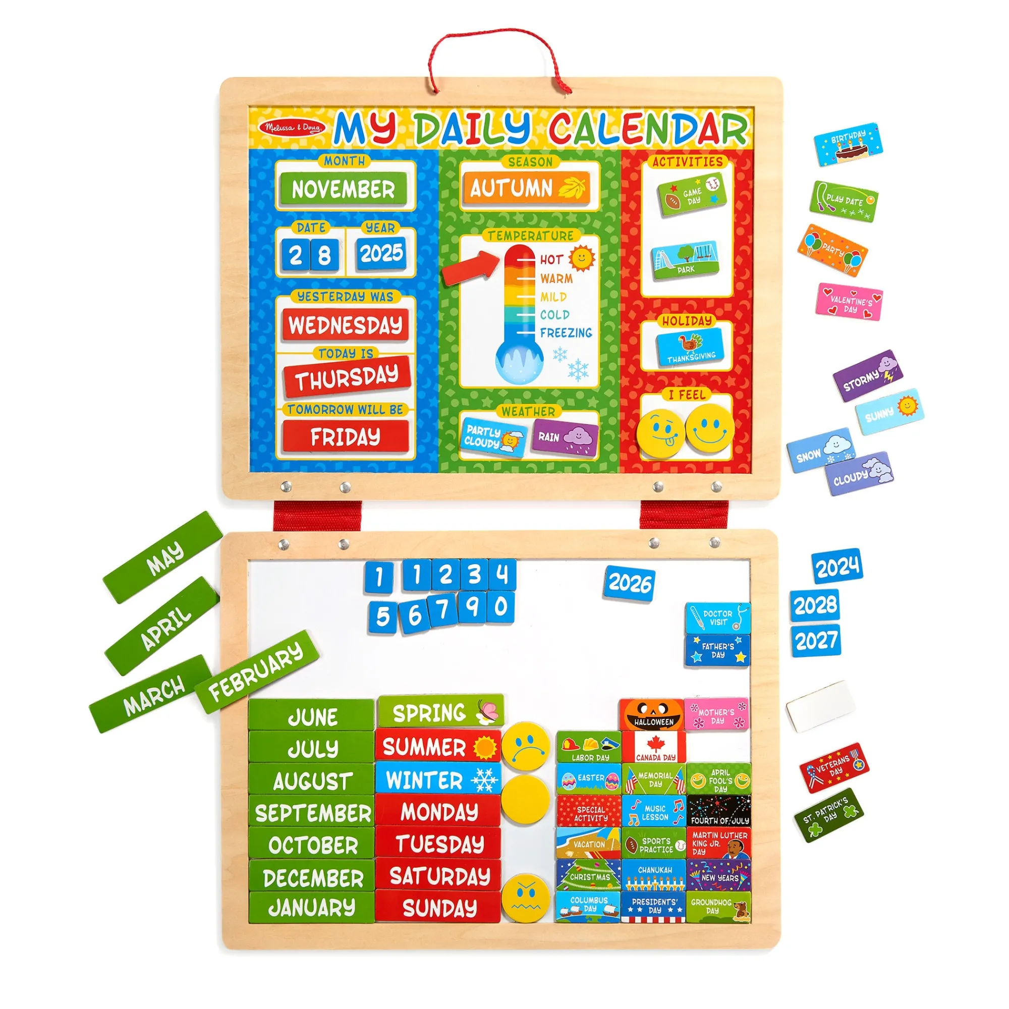 My Magnetic Daily Calendar>Melissa & Doug Sale