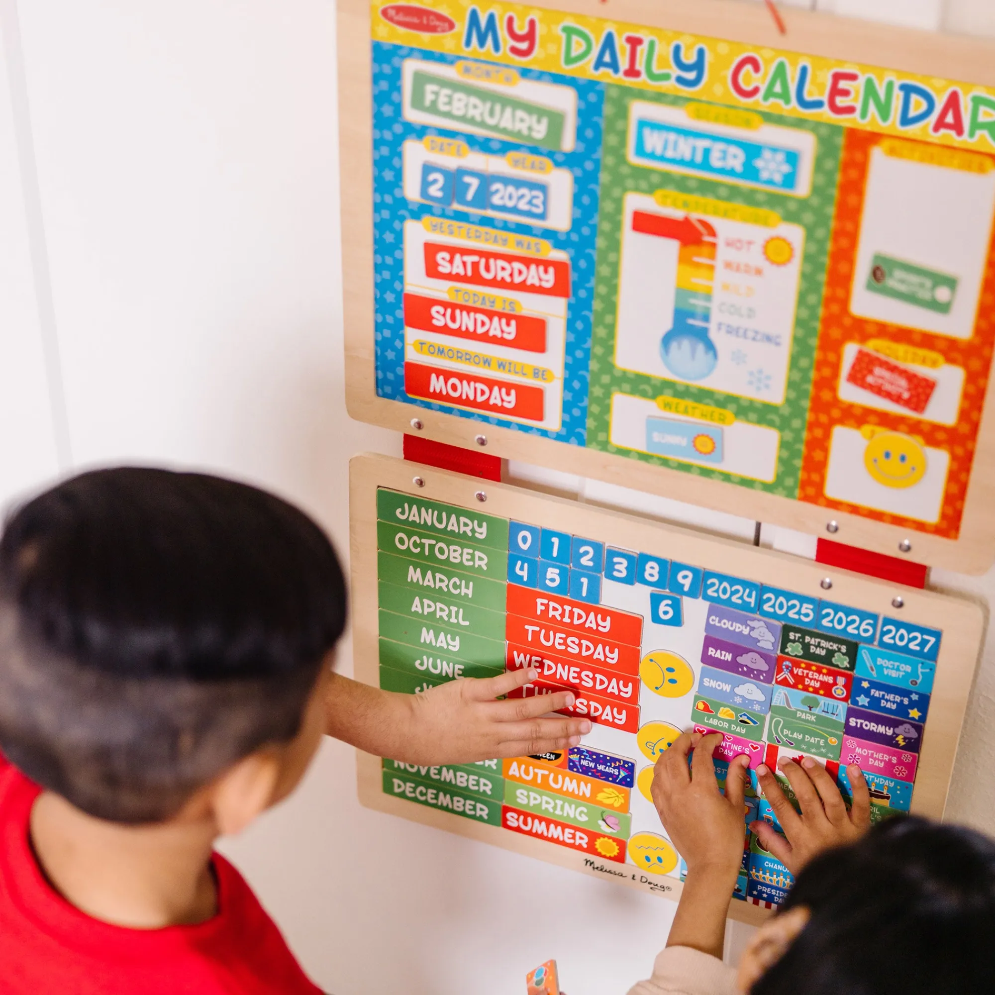 My Magnetic Daily Calendar>Melissa & Doug Sale