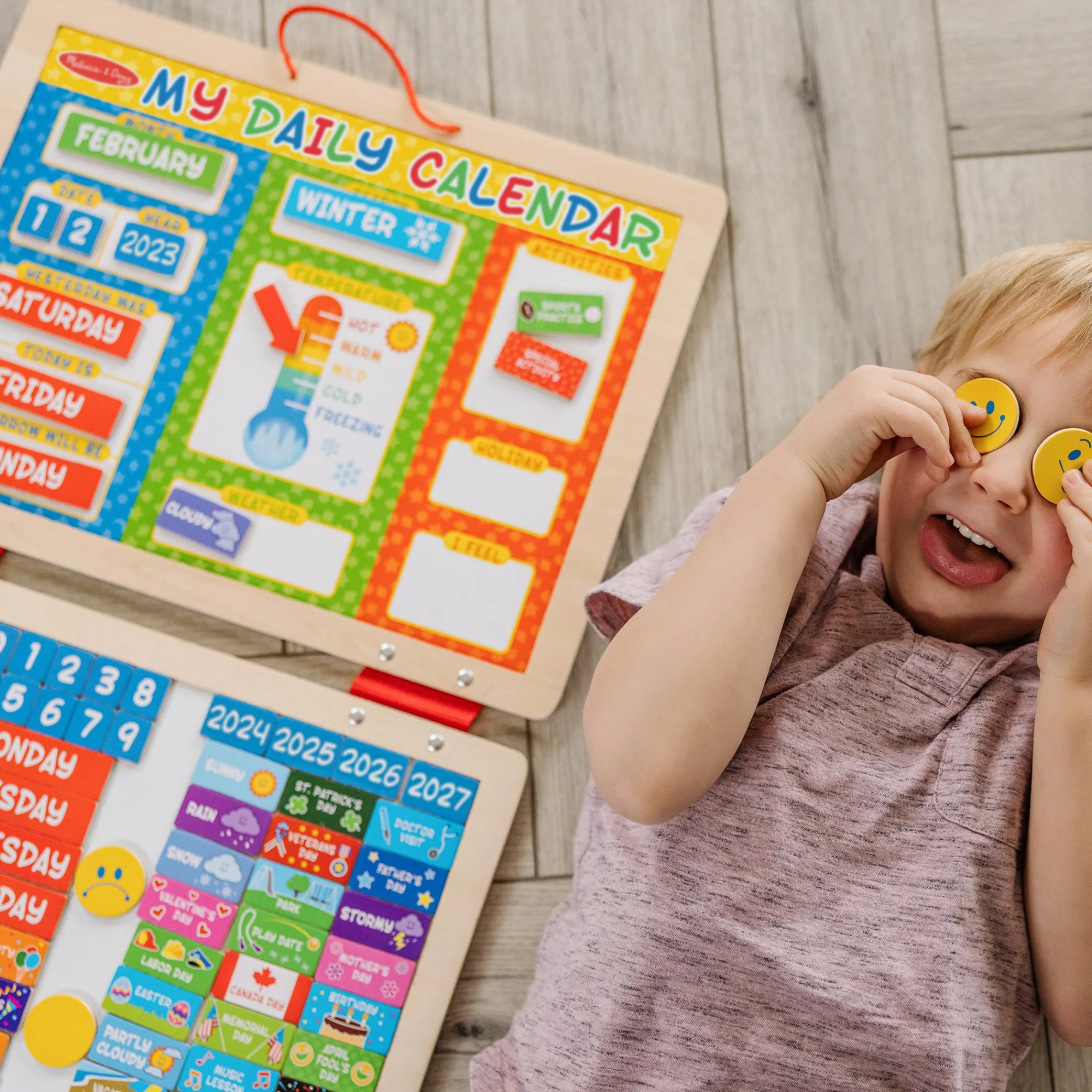 My Magnetic Daily Calendar>Melissa & Doug Sale