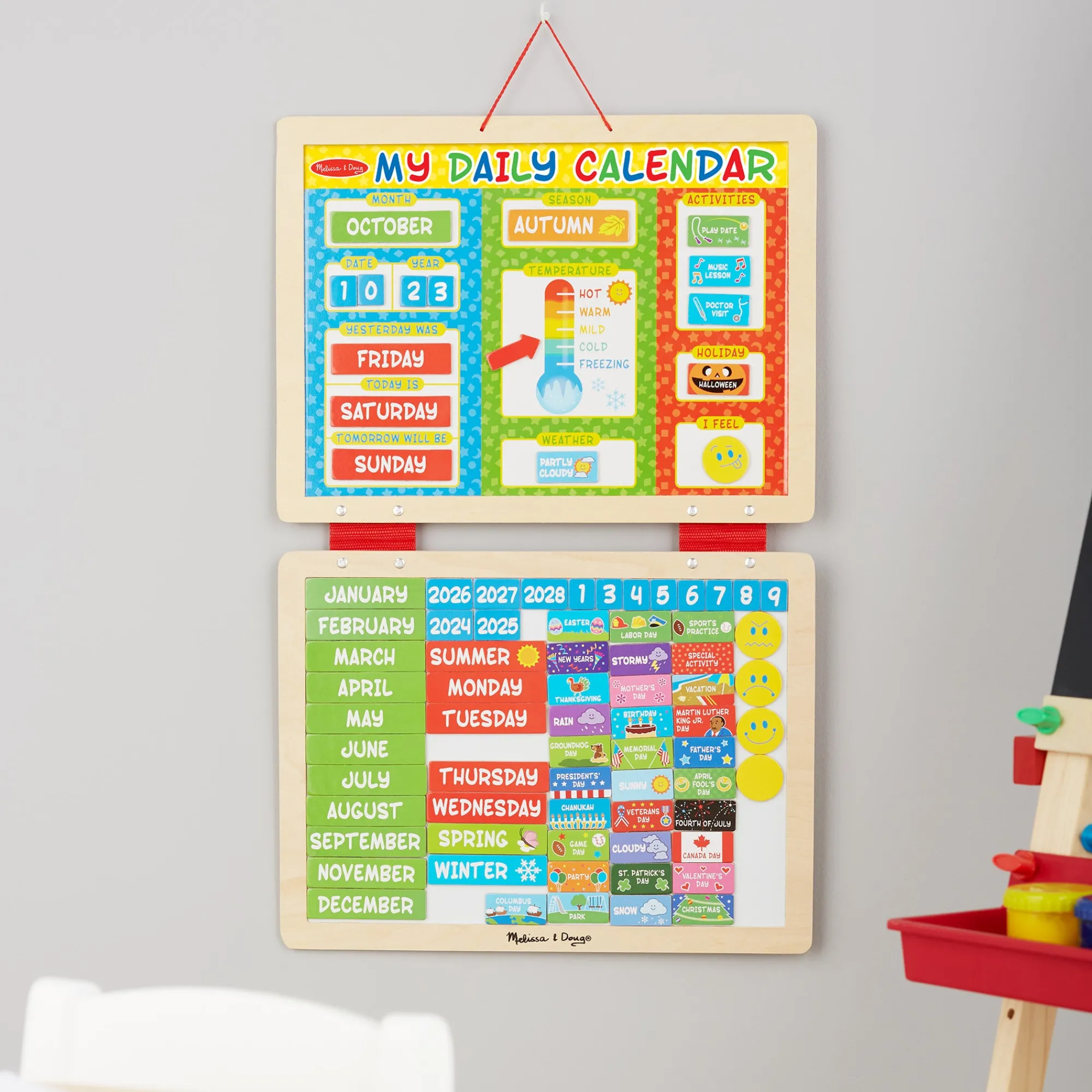 My Magnetic Daily Calendar>Melissa & Doug Sale