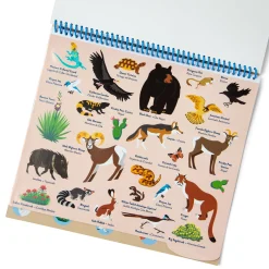 National Parks Reusable Stickers – Park Animals (5 Scenes, 121 Stickers)>Melissa & Doug Hot