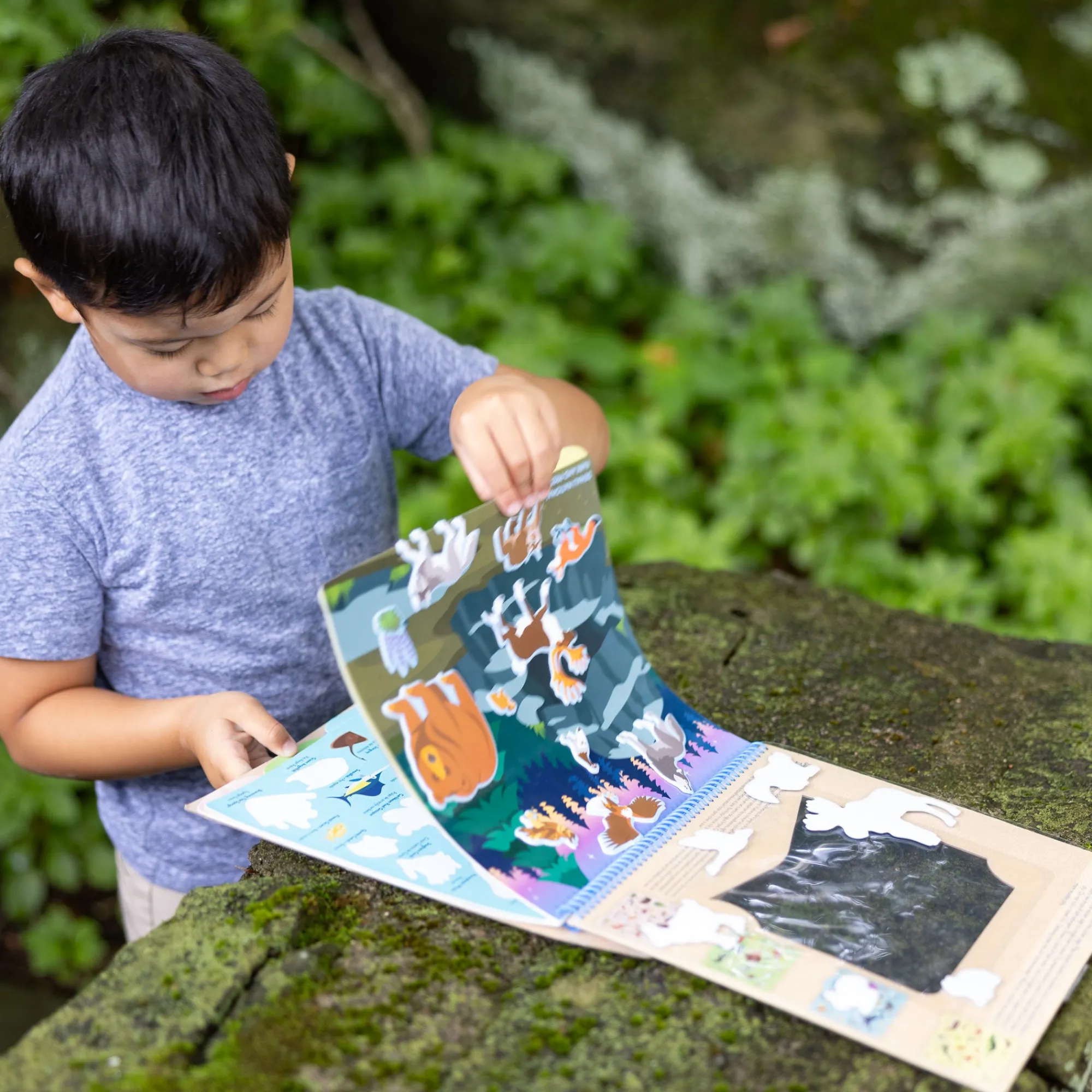 National Parks Reusable Stickers – Park Animals (5 Scenes, 121 Stickers)>Melissa & Doug Hot