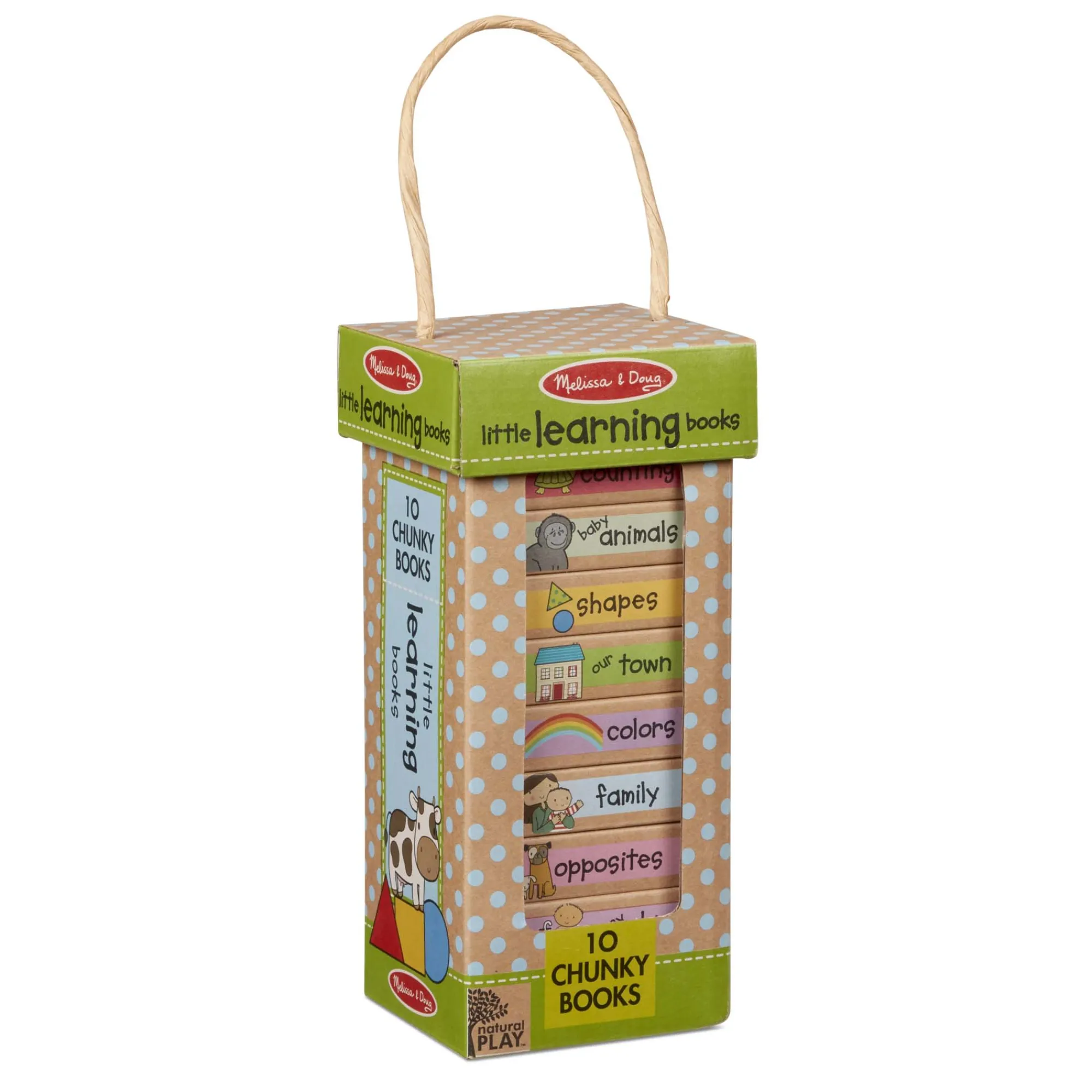 Natural Play Book Tower: Little Learning Books>Melissa & Doug Discount
