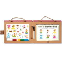 Natural Play: Play, Draw, Create Reusable Drawing & Magnet Kit – Princesses><noscript><img width=