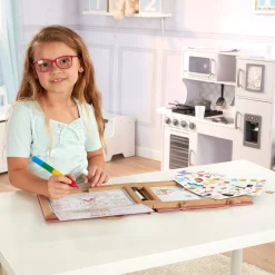 Natural Play: Play, Draw, Create Reusable Drawing & Magnet Kit – Princesses><noscript><img width=