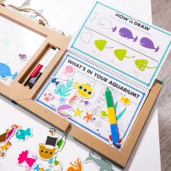 Natural Play: Play, Draw, Create Reusable Drawing & Magnet Kit – Ocean><noscript><img width=