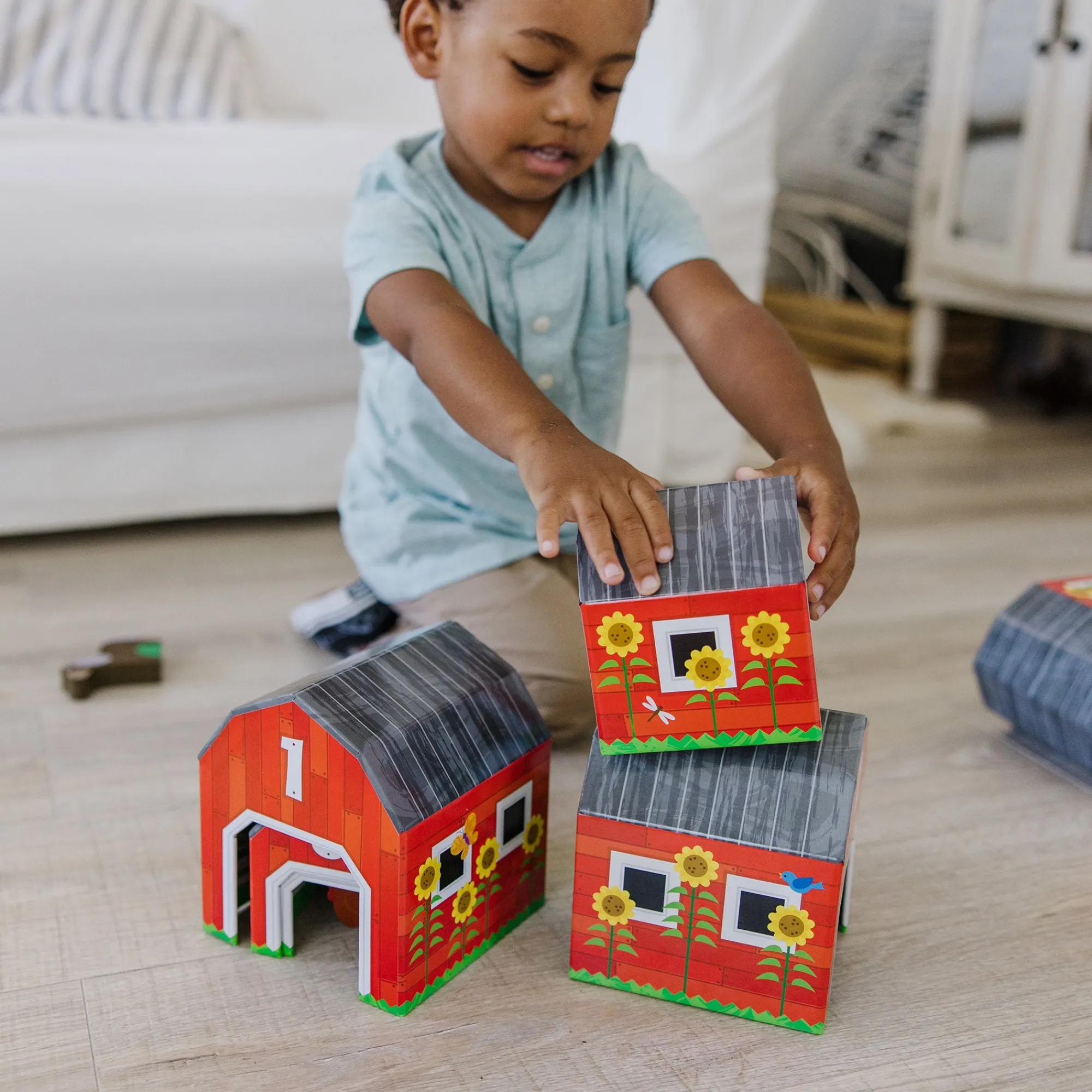 Nesting & Sorting Barns & Animals>Melissa & Doug