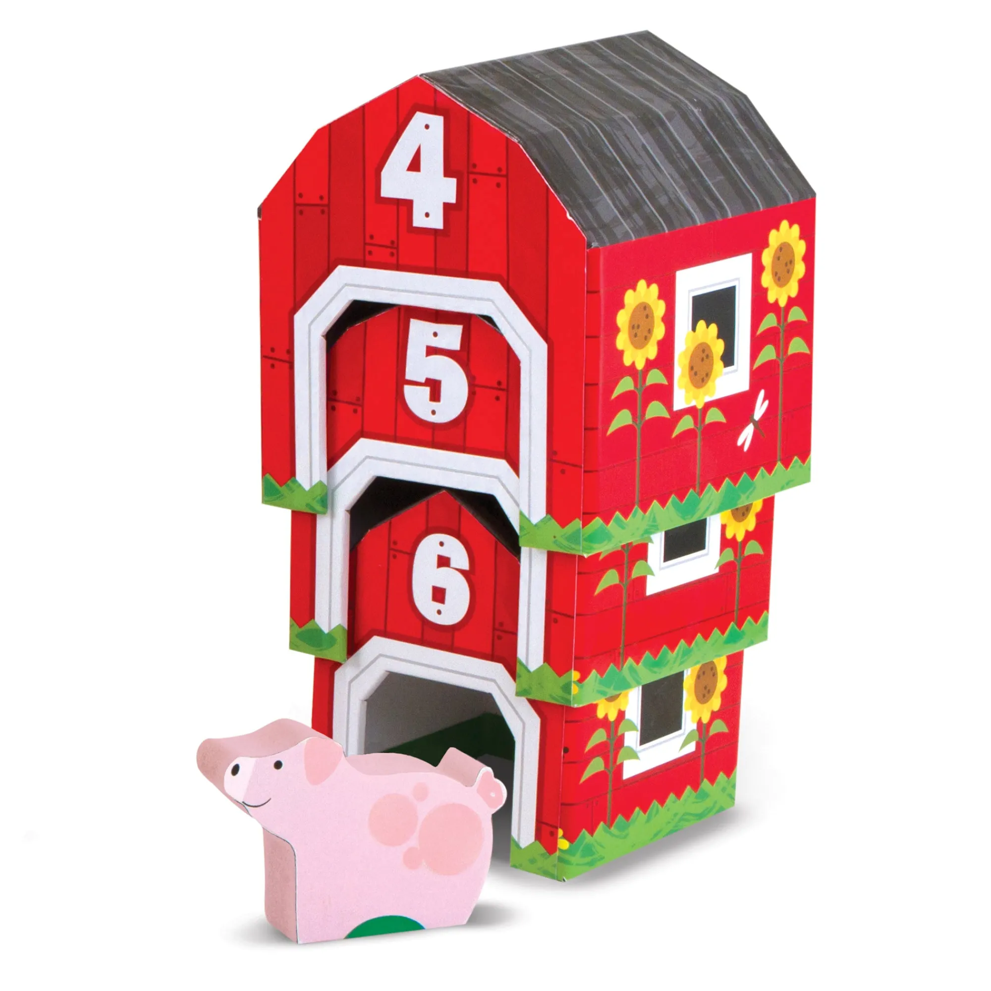 Nesting & Sorting Barns & Animals>Melissa & Doug