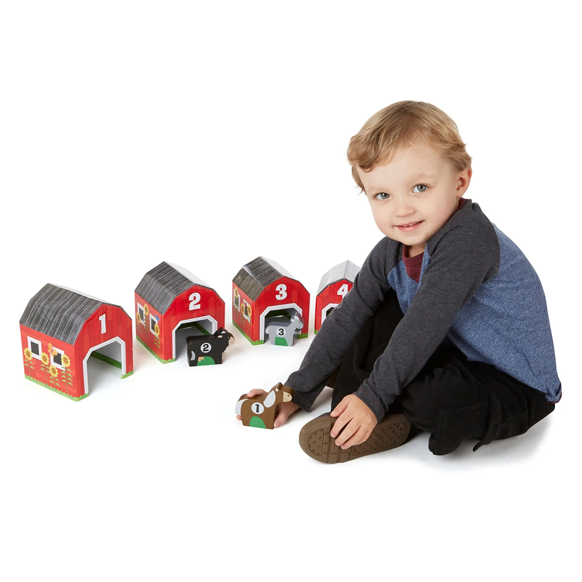 Nesting & Sorting Barns & Animals>Melissa & Doug