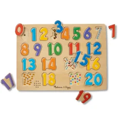 Numbers Sound Puzzle - 21 Pieces>Melissa & Doug Outlet