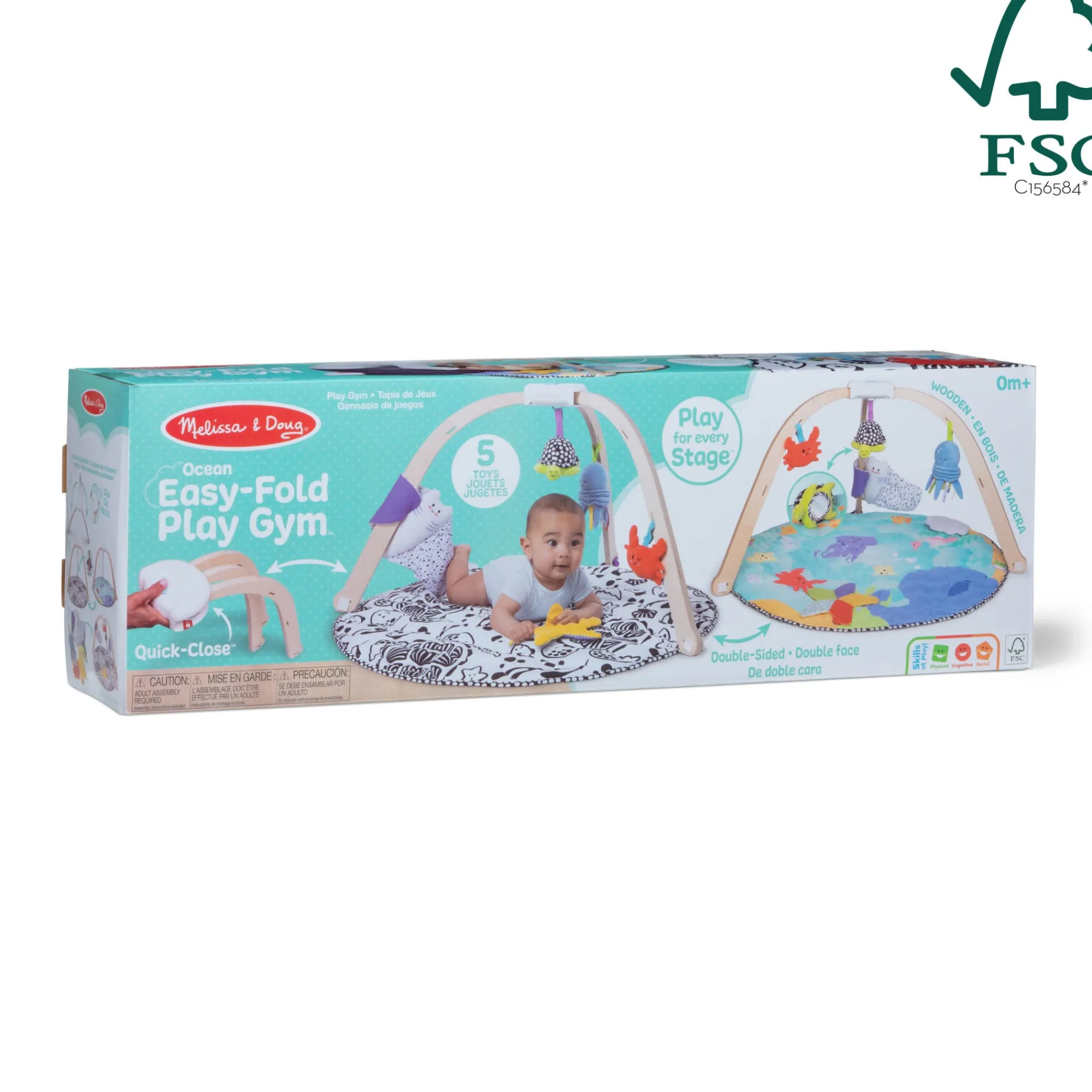 Ocean Easy-Fold Play Gym>Melissa & Doug Hot