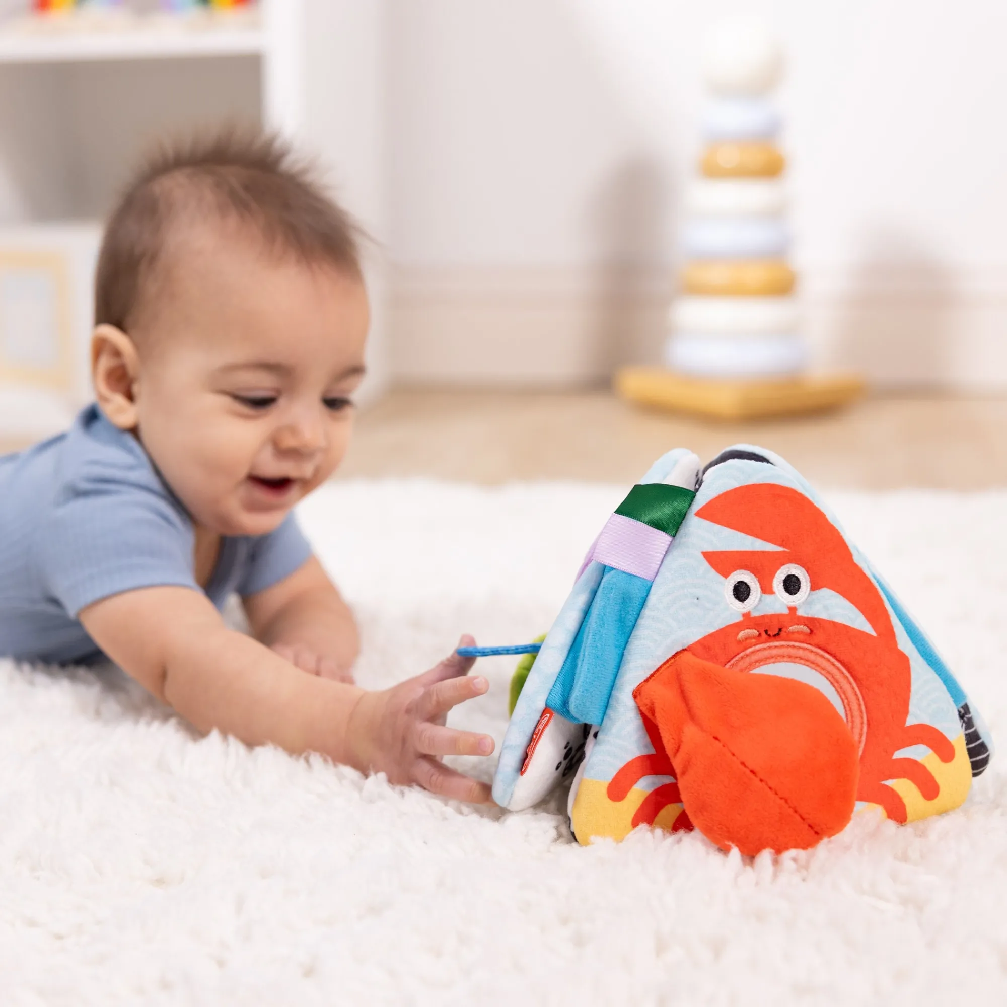 Ocean Tummy Time Triangle Baby Toy>Melissa & Doug Best