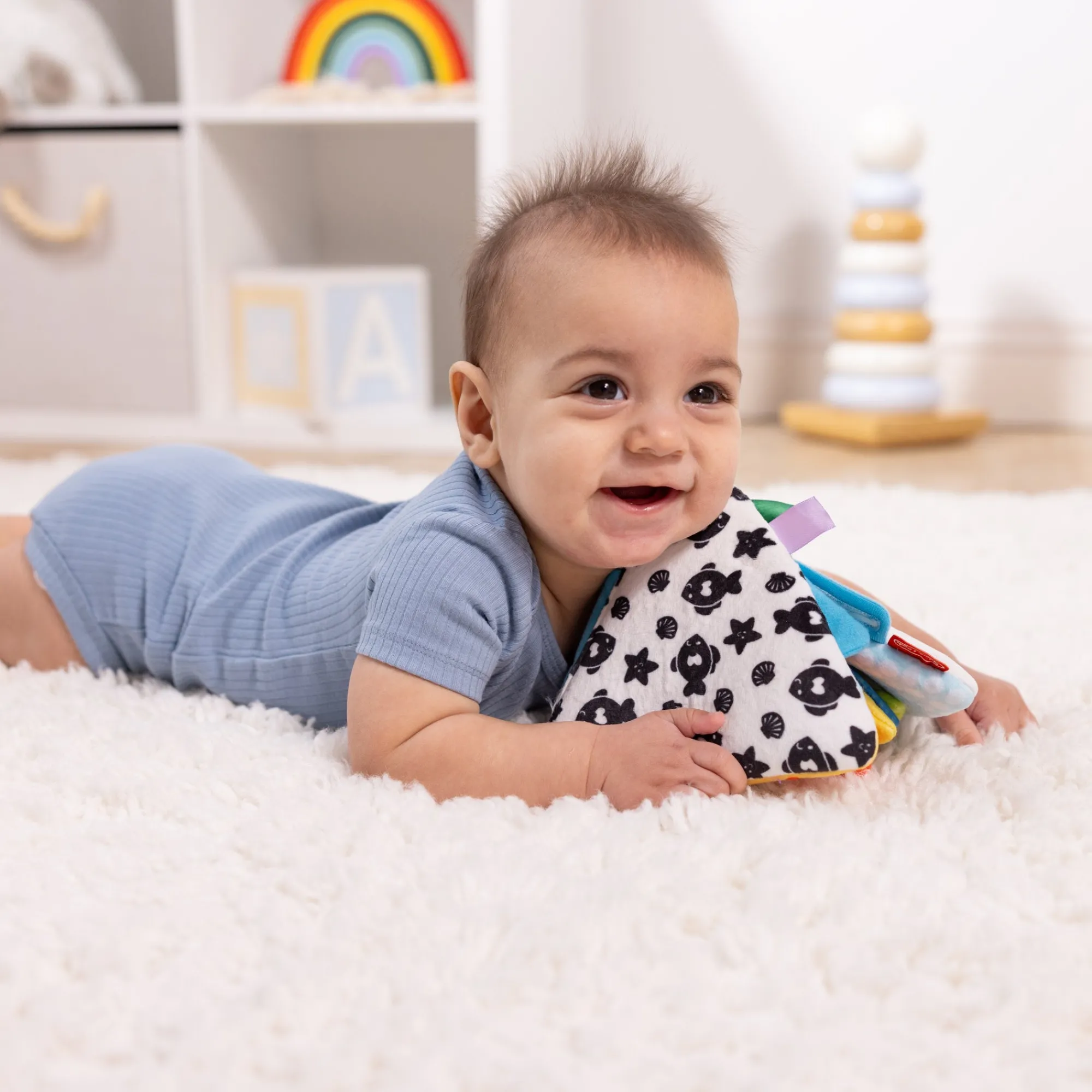 Ocean Tummy Time Triangle Baby Toy>Melissa & Doug Best