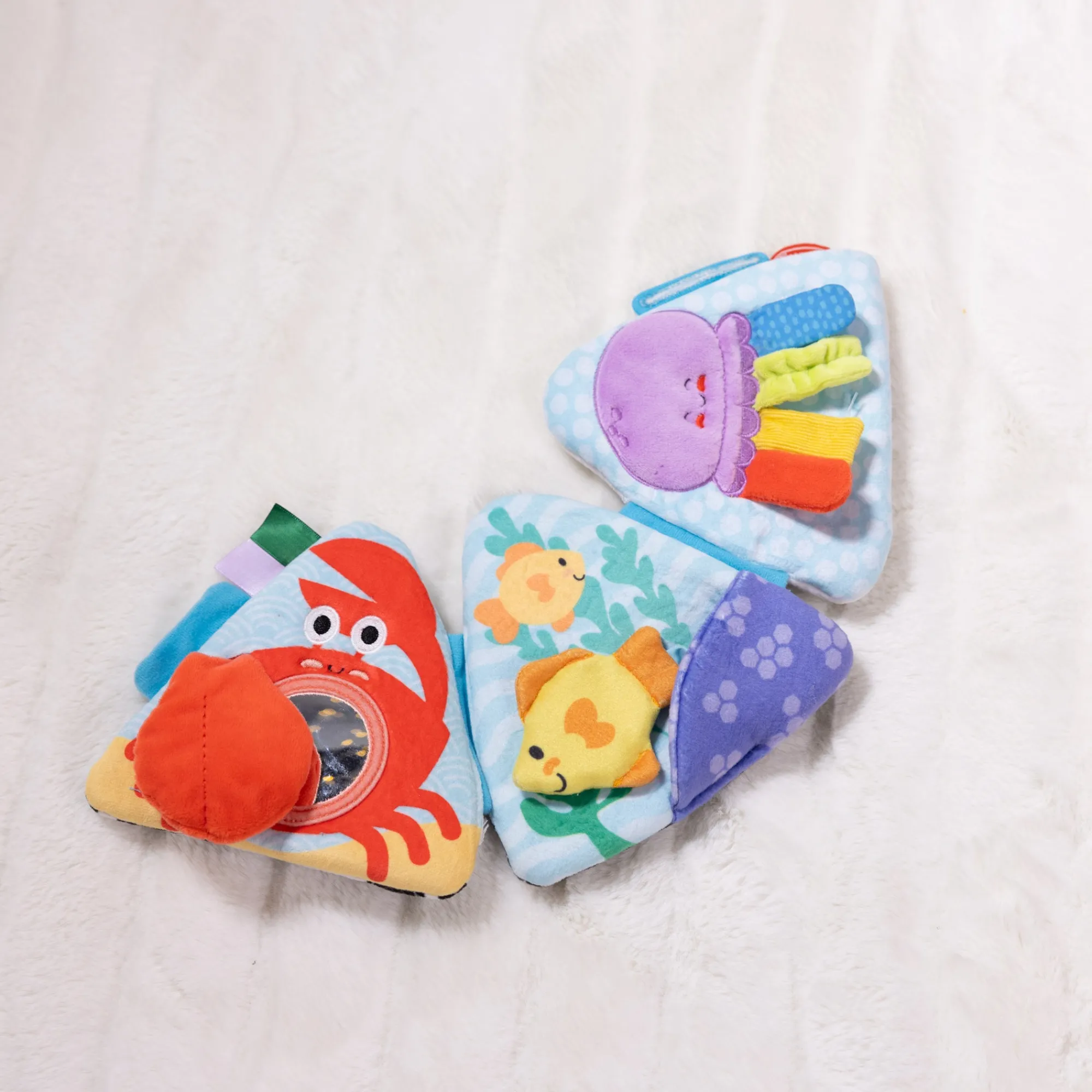 Ocean Tummy Time Triangle Baby Toy>Melissa & Doug Best