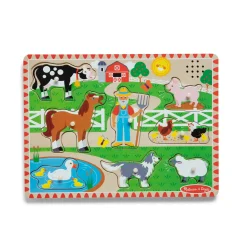 Old MacDonald's Farm Song Puzzle - 8 Pieces>Melissa & Doug Outlet