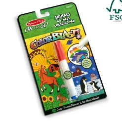 On the Go Colorblast No Mess Coloring Pad -Animals><noscript><img width=