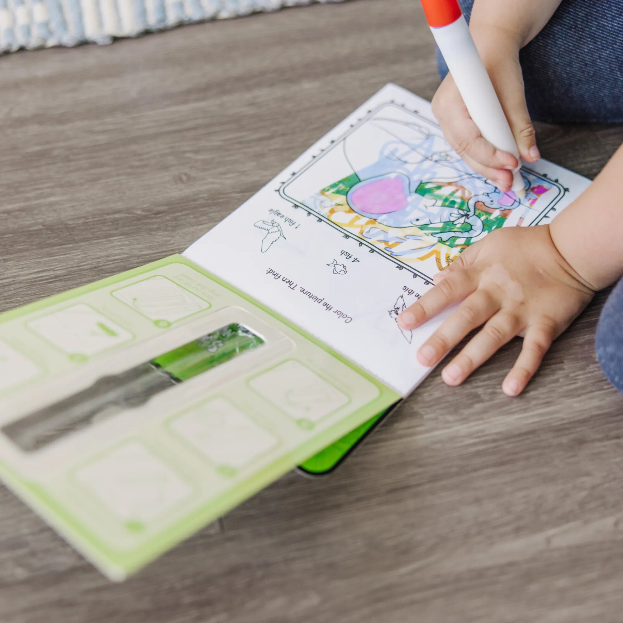 On the Go ColorBlast No Mess Coloring Pad - Safari>Melissa & Doug
