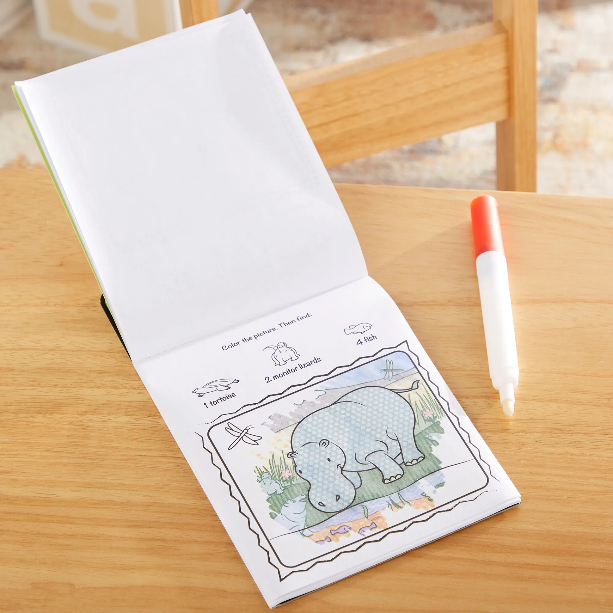 On the Go ColorBlast No Mess Coloring Pad - Safari>Melissa & Doug