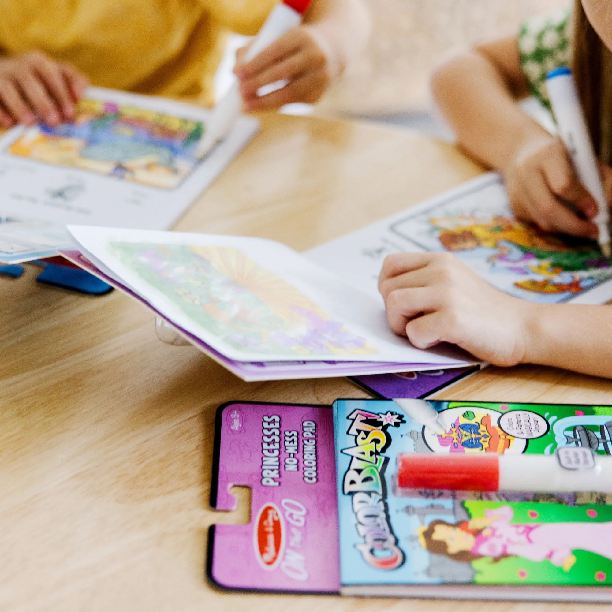 On the Go™ ColorBlast 3-Pack: Fairy, Princess, Sea Life>Melissa & Doug Clearance