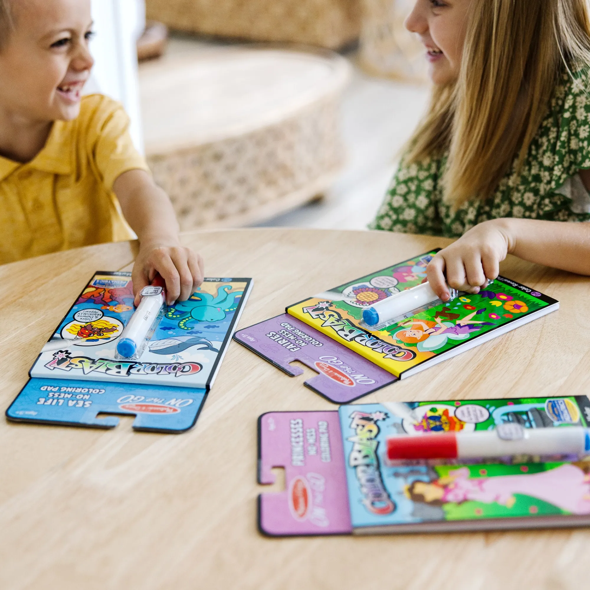 On the Go™ ColorBlast 3-Pack: Fairy, Princess, Sea Life>Melissa & Doug Clearance
