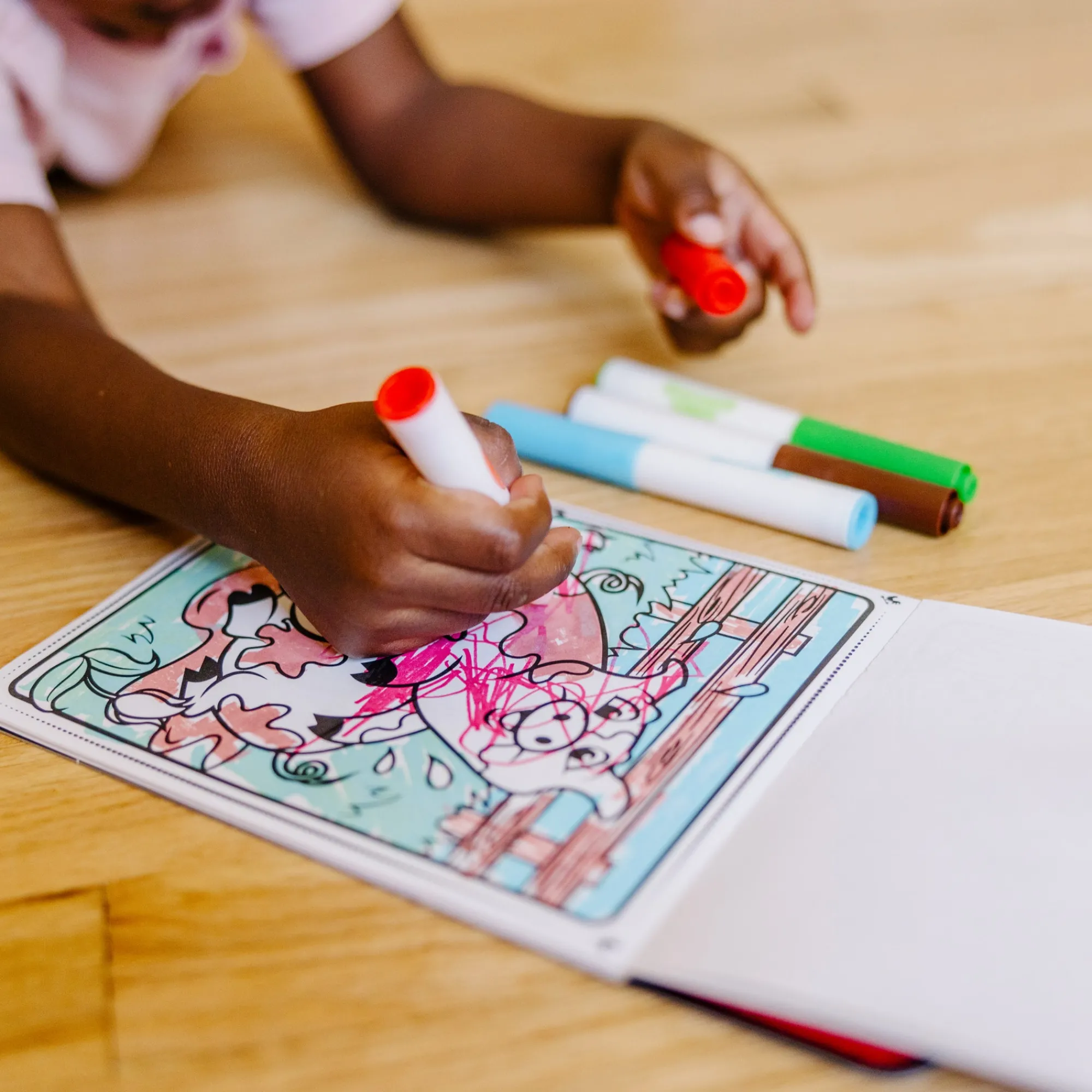 On the Go Magicolor Coloring Pad - Farm Animals>Melissa & Doug
