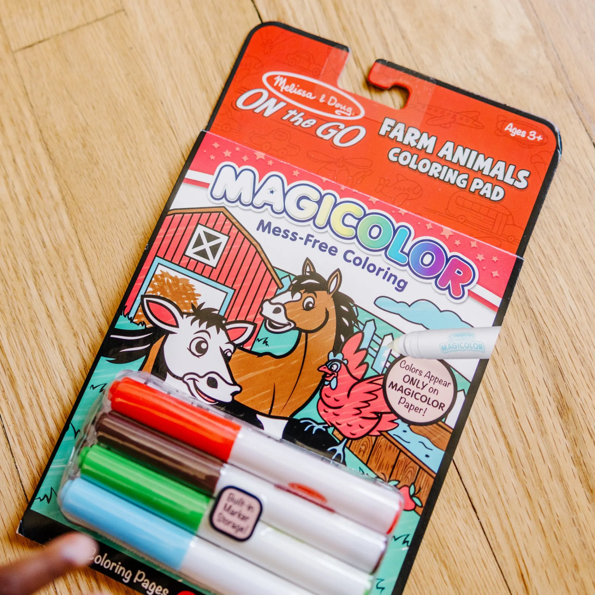 On the Go Magicolor Coloring Pad - Farm Animals>Melissa & Doug