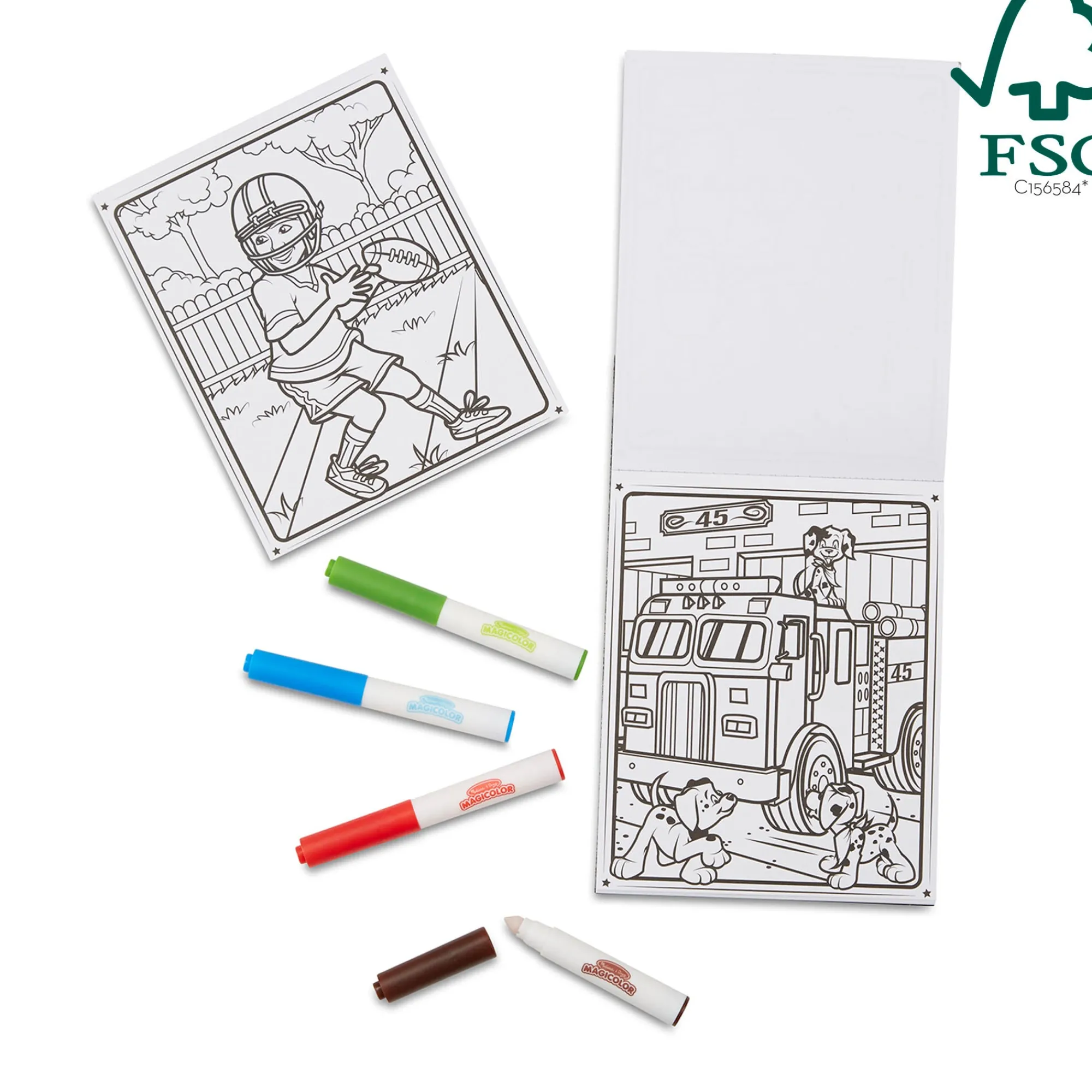 On The Go Magicolor Coloring Pad - Adventure>Melissa & Doug Clearance