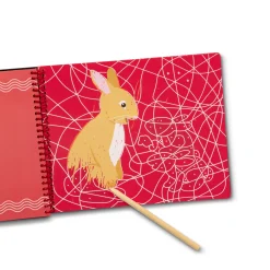 On the Go Scratch Art Color Reveal Pad - Animal Families><noscript><img width=