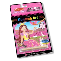 On the Go Scratch Art Color Reveal Pad - Fairy Tales>Melissa & Doug Discount