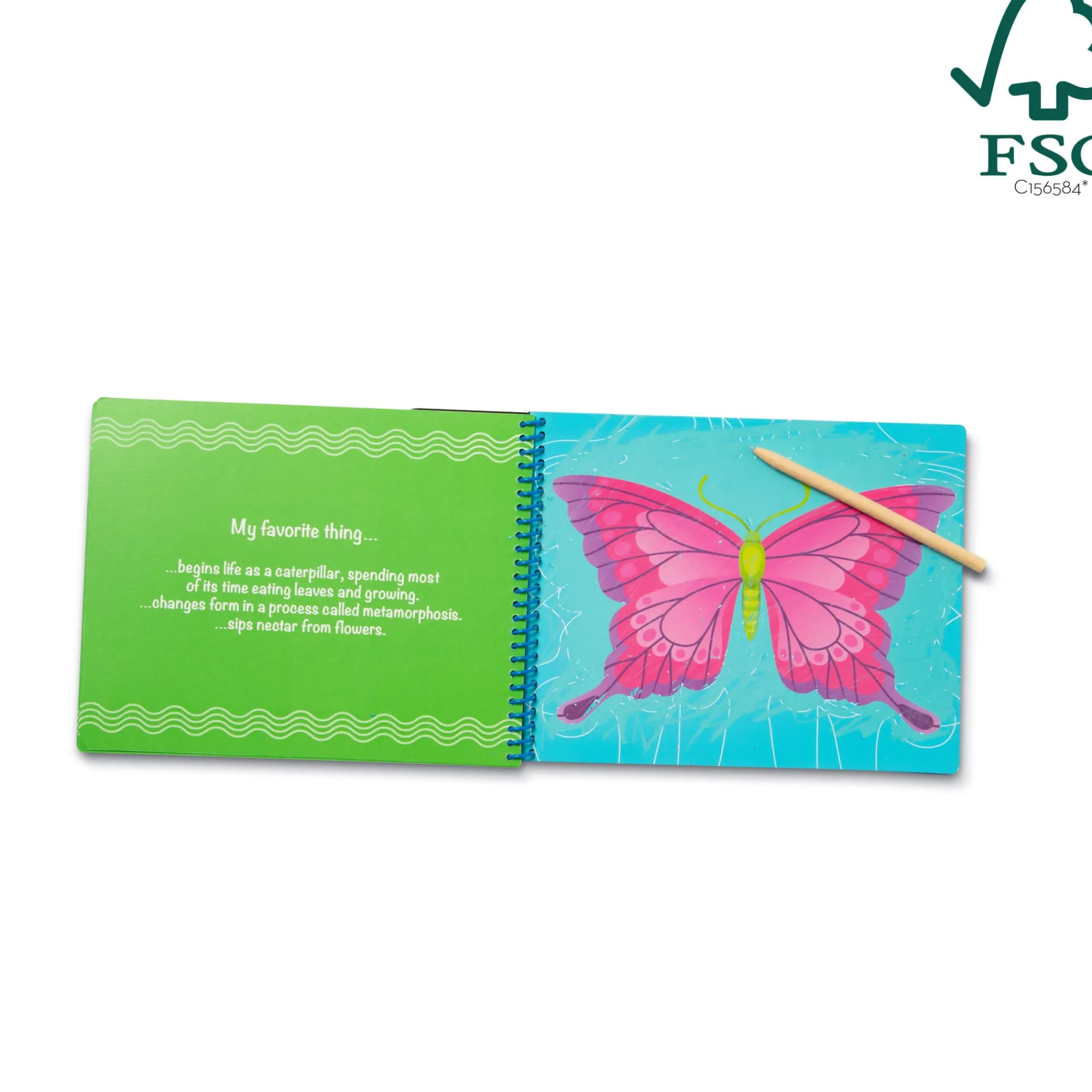 On the Go Scratch Art Picture Reveal Pad - Favorite Things>Melissa & Doug Clearance