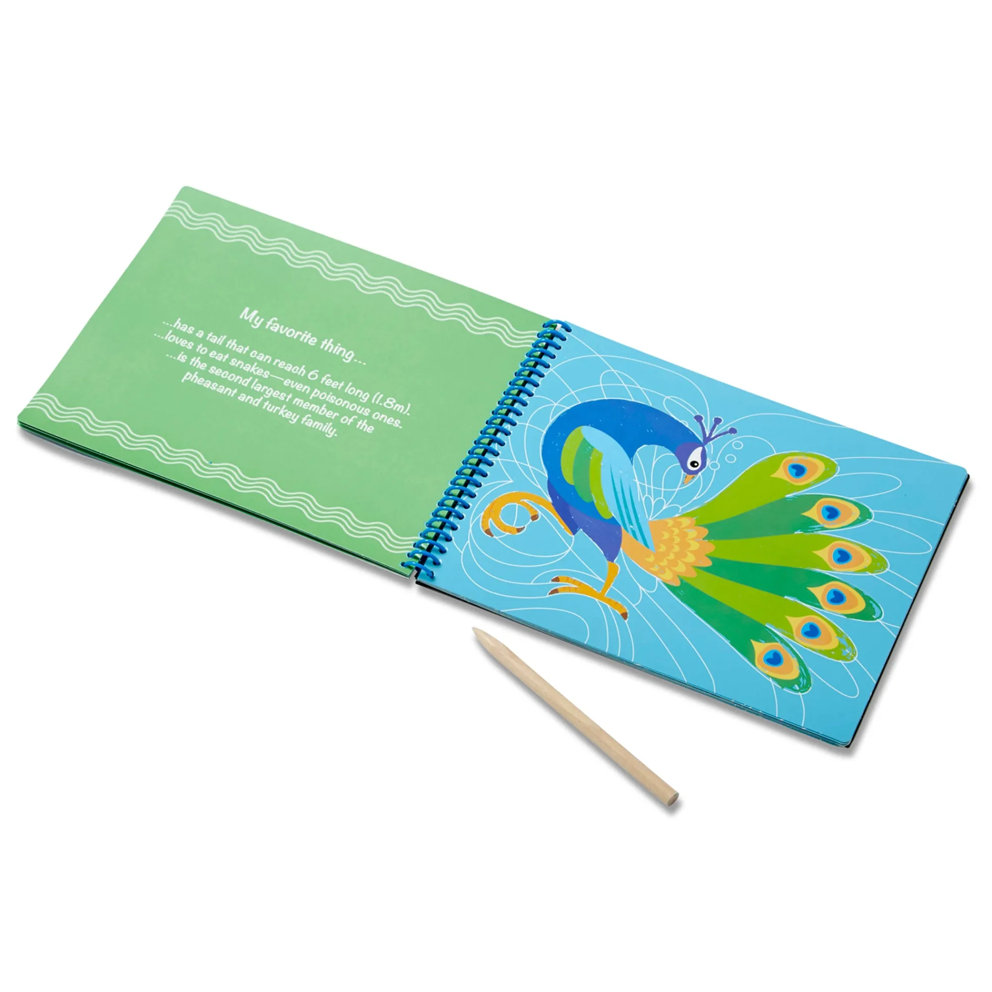 On the Go Scratch Art Picture Reveal Pad - Favorite Things>Melissa & Doug Clearance