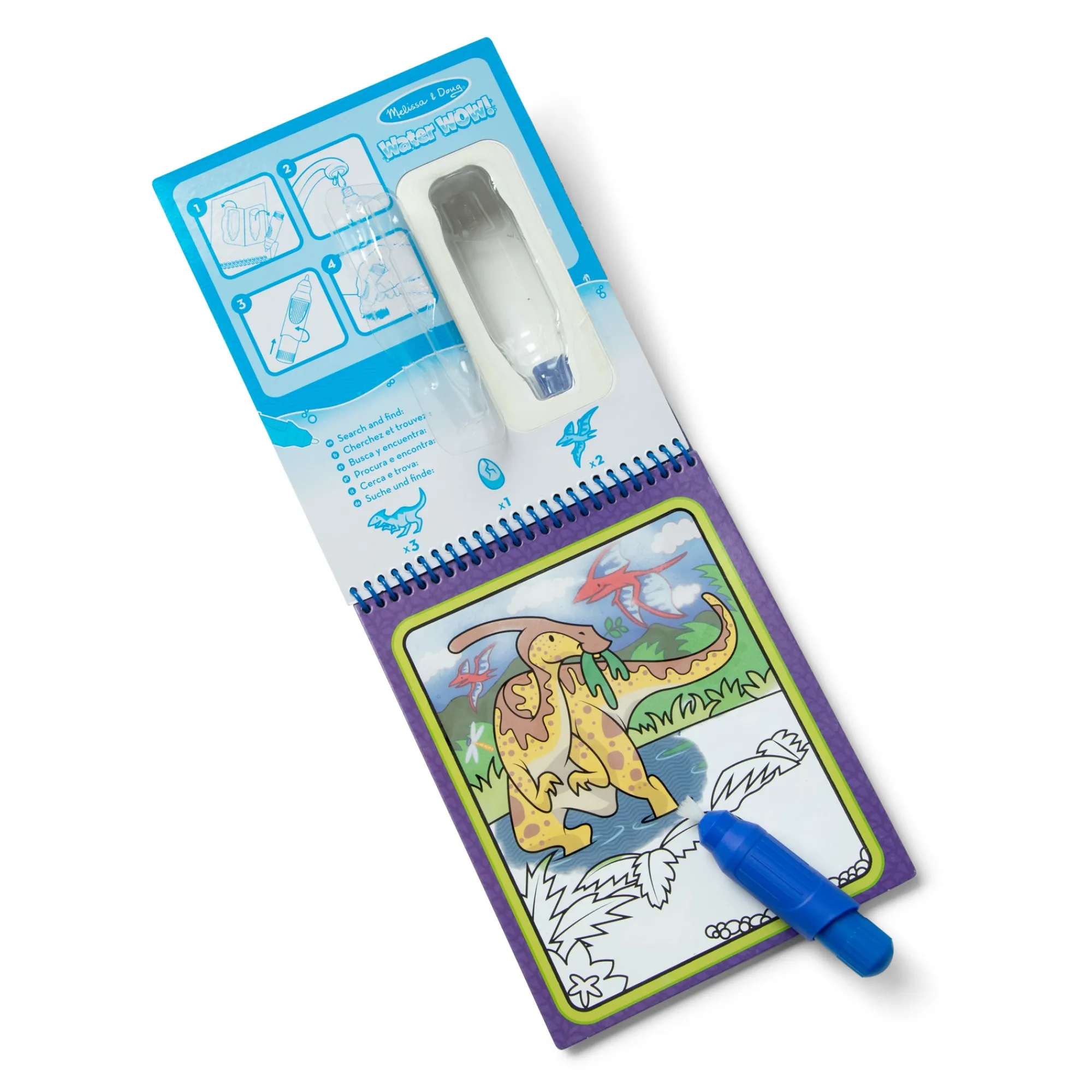 On the Go Water Wow! Water-Reveal Pad – Dinosaurs>Melissa & Doug Best