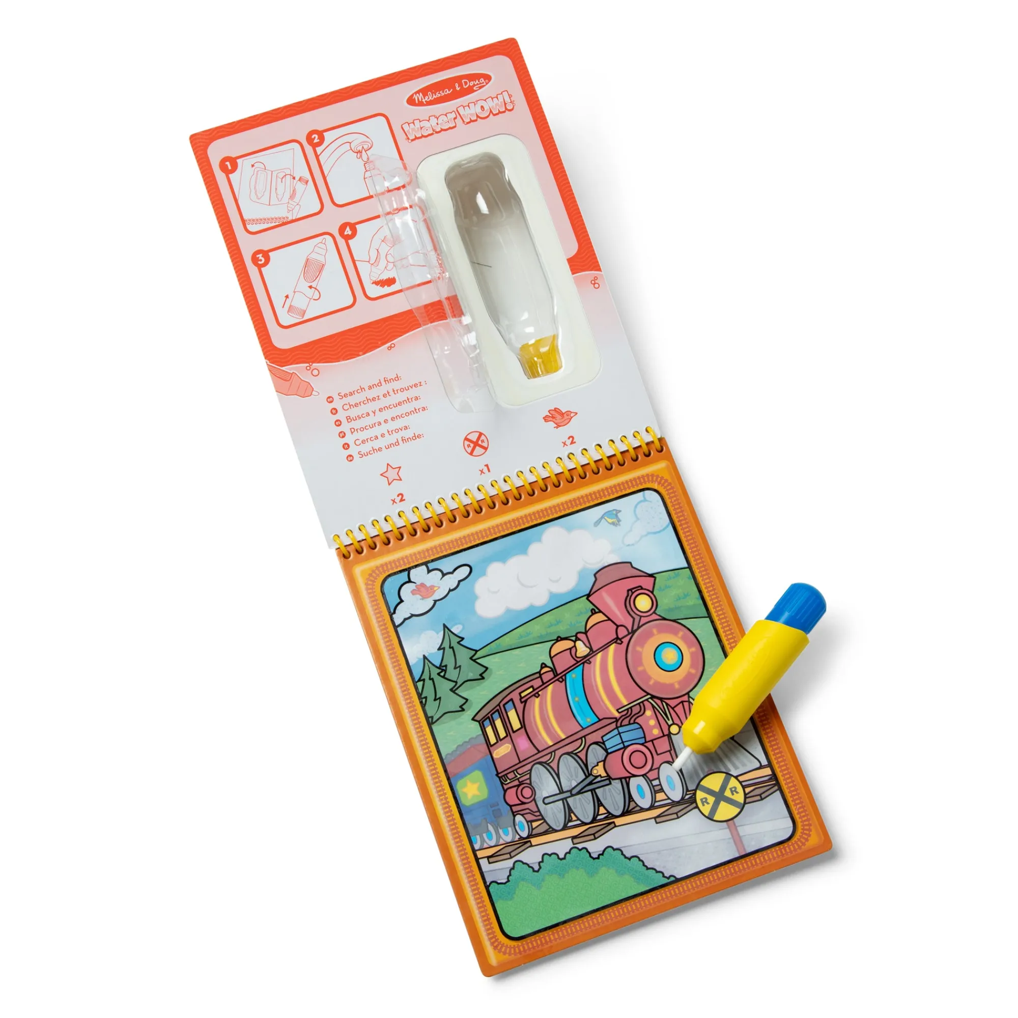 On the Go™ Water WOW!® Water Reveal Pad – Vehicles>Melissa & Doug New