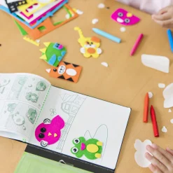 On-the-Go Felt Friends Stickers Craft Activity Set><noscript><img width=