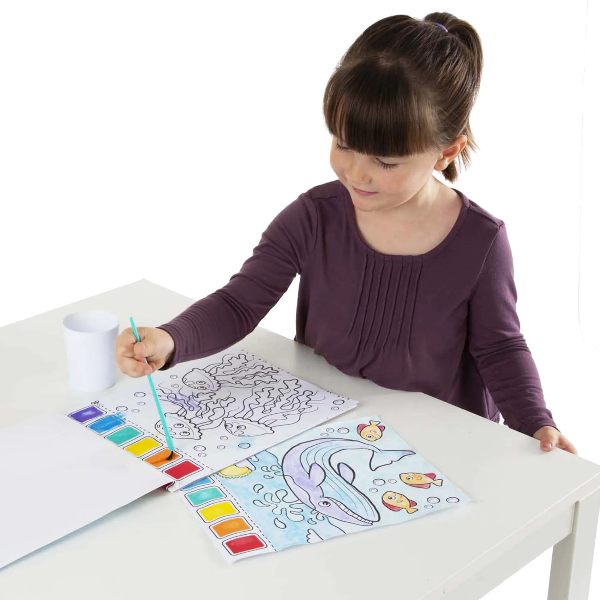 Paint With Water Activity Book - Ocean>Melissa & Doug