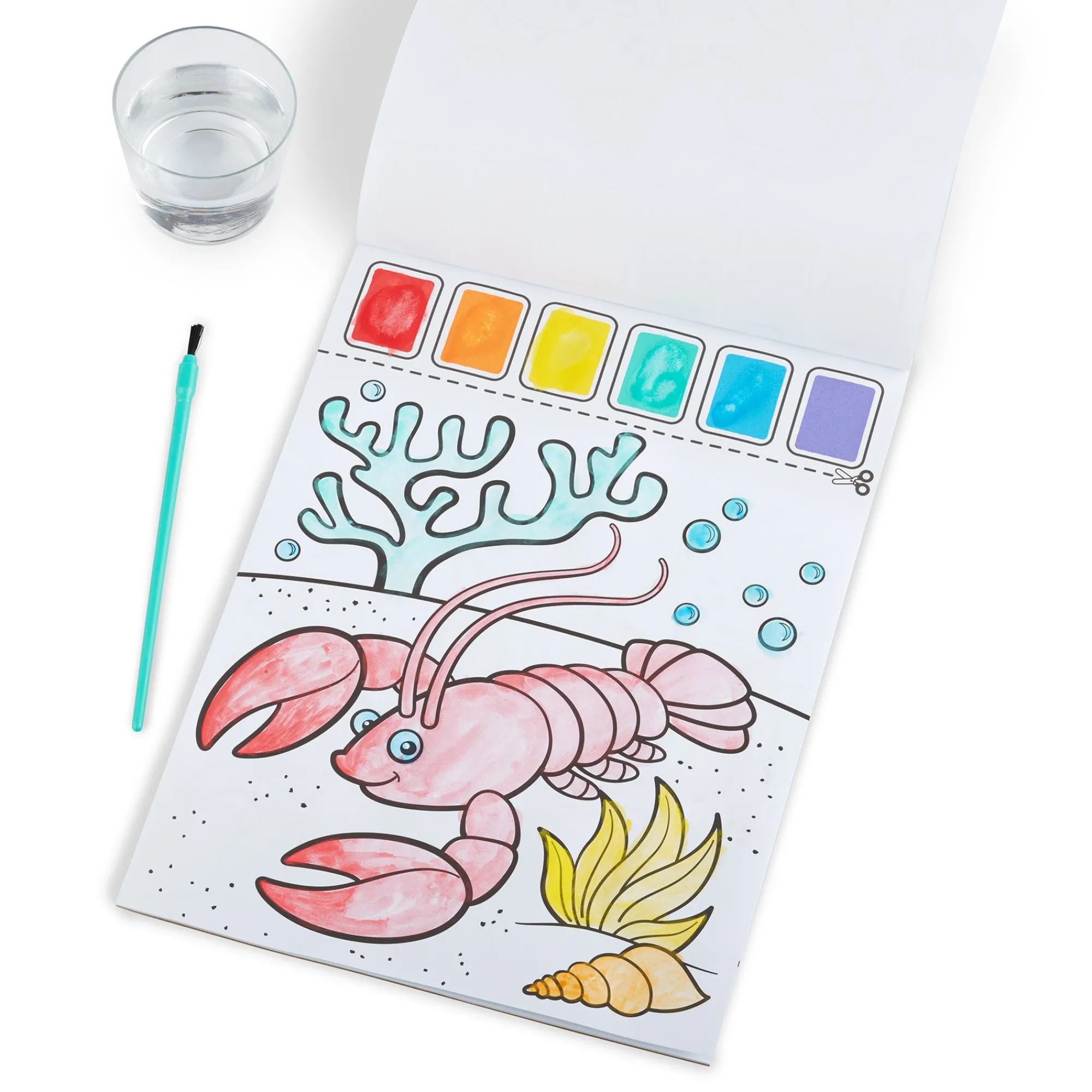 Paint With Water Activity Book - Ocean>Melissa & Doug