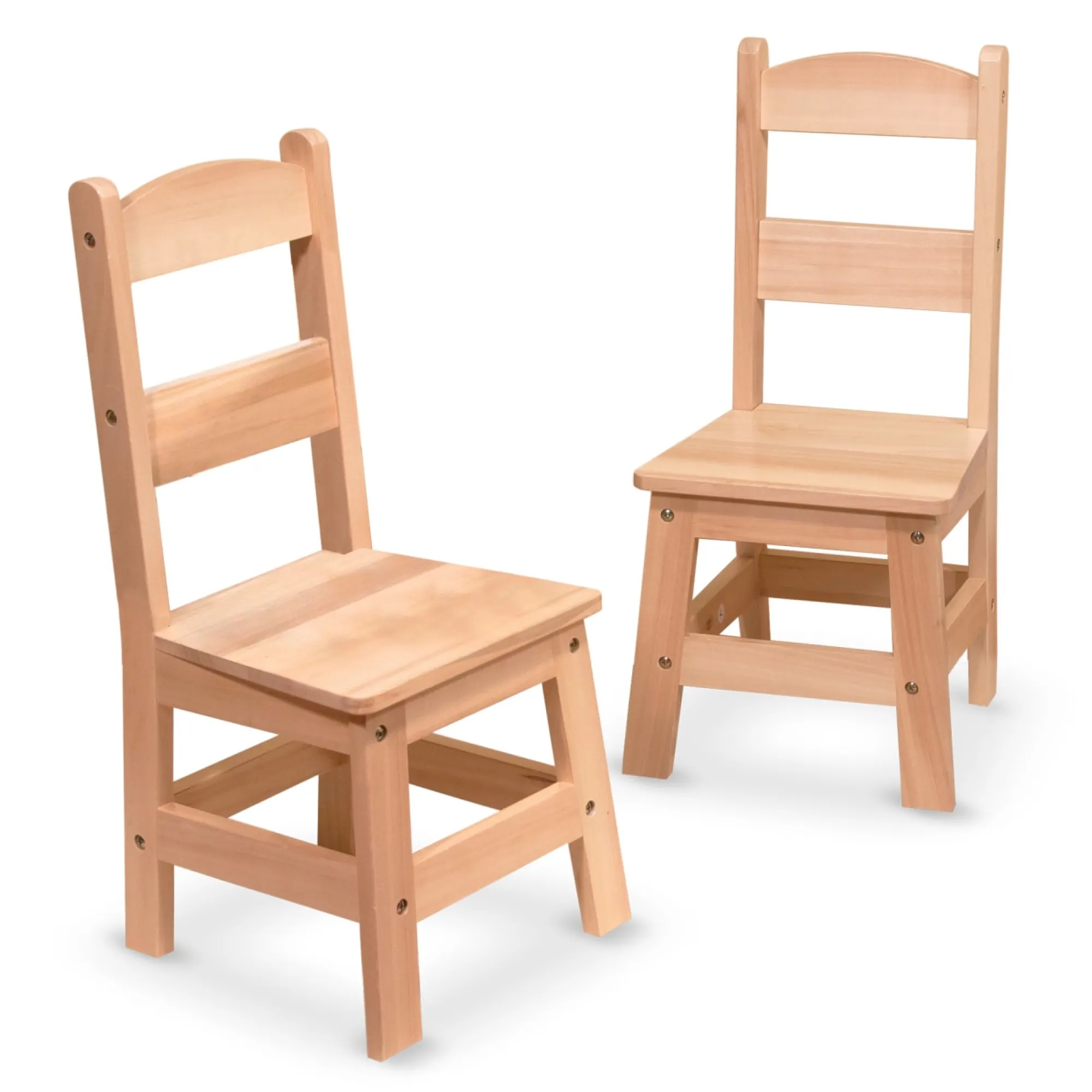 Pair of Solid Wood Chairs 2-Piece Set>Melissa & Doug Hot