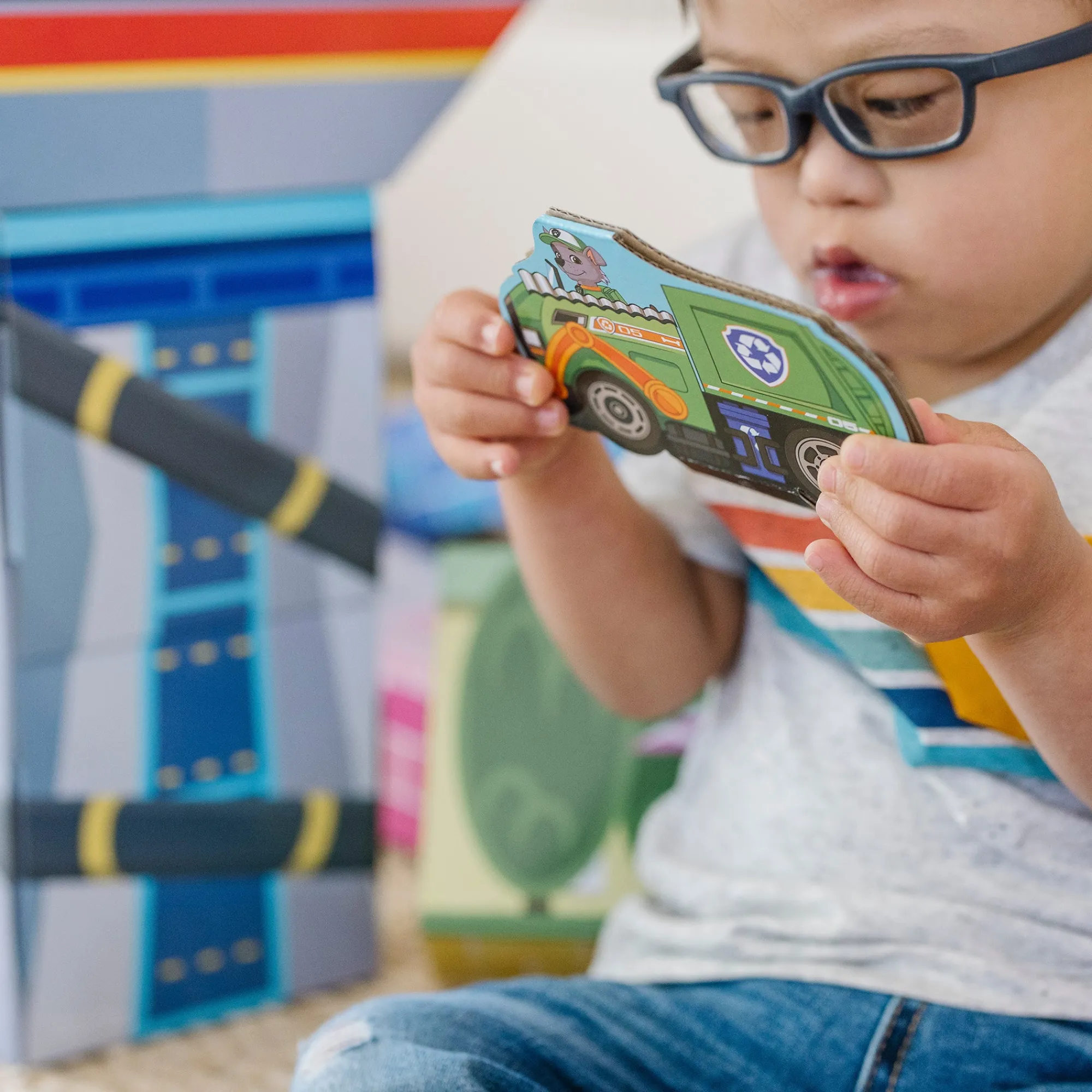 PAW Patrol Jumbo Cardboard Blocks>Melissa & Doug Hot